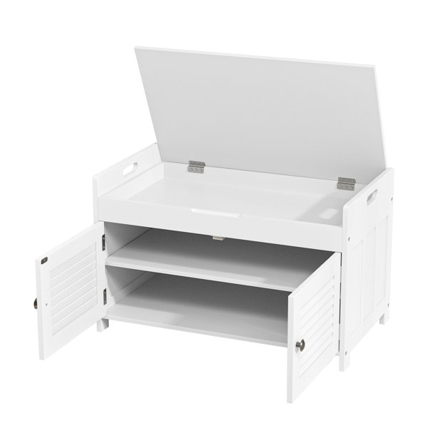 Winston Porter Gayola 28" Wide Storage Bench with Flip Top